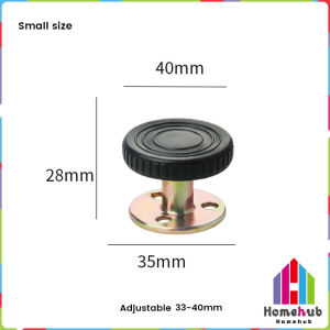 HB Adjustable Headboard Stoppers Prevent loosening Anti-Shake Fixer for Beds Cabinets Sofas