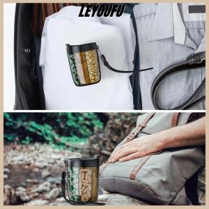 LEYOUFU Tổ chức chai thuốc lớn tổ chức bổ sung để giữ 6 loại vitamin khác nhau Hộp đựng thuốc có khả năng chống trộn và mở rộng