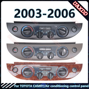 สำหรับ 2003-2006 TOYOTA CAMRYCAR เครื่องปรับอากาศประกอบกระจังหน้าช่องระบายอากาศภายในแดชบอร์ดแผงระบายอากาศ AC ปุ่มควบคุมพลาสติก