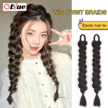 Braided hair wigs online hotsell