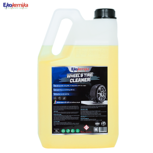 Dung Dịch Vệ Sinh Làm Sạch Vết Bẩn Lốp Vành Mâm Xe Ekokemika Wheel & Tire Cleaner Can 5L