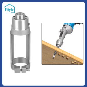 Fityle Square Hole Drill Bit Adapter Drill Bit Fixing Bracket Accessory Location Tool Mortise Tool for Hand Electric Drill