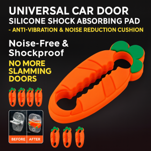 Car door shock absorbing cushion Protective pad silicone anticollision sticker