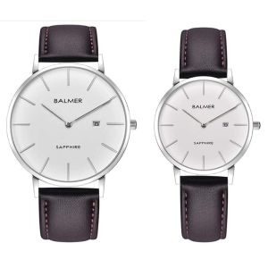 JAM TANGAN BALMER ORIGINAL 8143 MSLS8 - Couple LA - Kulit - Coklat - Jamdunia / Jam dunia JD18 # BALMER WATCH JAM TANGAN BALMER COUPLE 8143 JAM BALMER COUPLE 8143 + JAM BALMER 8143 JAM BALMER B8143MSLS8 JAM BALMER ORIGINAL B.8143MSLS8 S003