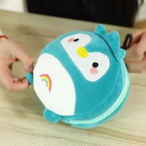2026 Cute Portable 2 In 1 Eye Sleep Mask with Travel Neck Pillow Bag Pendant Gifts for girls