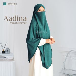 Azmeela Aadina French Khimar Instant Cantik dan Syari