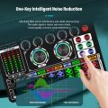 Soundcard F999 (Bonkyo) Audio USB External Sound Card mic Mixer Bluetooth - Black. 
