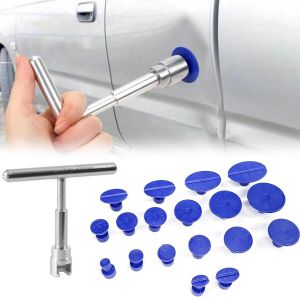 👍🏻18 pieces can be removed at a time👍🏻Value-for-money car dent repair tool / Multi-size blue adhesive strips no soldering required protects the original paint / Reusable repairs small dents quickly and efficiently