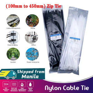 100PCS/PACK Durable Nylon Cable Tie Dupont PA66 (100mm to 450mm) Zip Tie