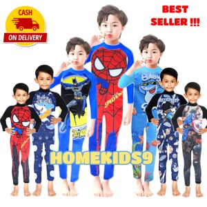 baju renang anak laki laki panjang karakter 1-12 tahun terbaru terlaris COD bayar ditempat