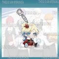 Móc khóa BLUE LOCK ver Michael Kaiser x Isagi Yoichi in hình anime chibi Mica trong acrylic quà tặng dễ thương. 