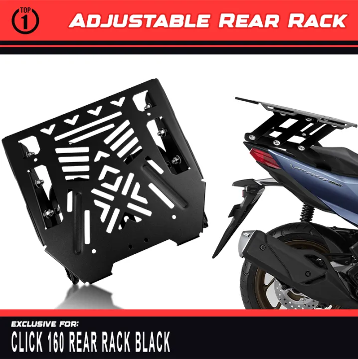 TOP1 Motors Rear Adjustable Rack Bracket for HONDA CLICK 160 Motorcycle ...