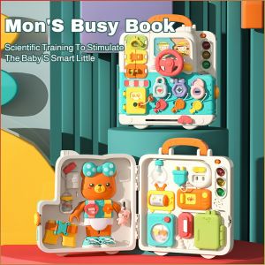 Switch 81-in-1 Games Busy Board Nourish Puzzle House Rich Colors Red Yellow and Green Lights Develop