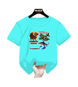 Baju Kaos Anak-anak Gambar TungTung & Friend (anomali) Bahan Katun Adem Size S-XXL (1-10th) - Atasan anak laki-laki dan perempuan