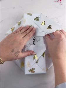 [TẶNG RUY BĂNG] Combo 2 Tờ Giấy Gói Quà Họa Tiết Giáng Sinh Dễ Thương Gói Quà Sinh Nhật Valentine