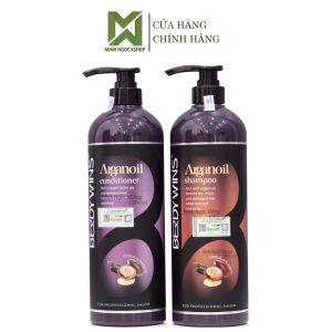 Dầu gội xả phục hồi Berdywins Arganoil 1000ML