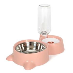 Pet Dog Cat Automatic Food Water feeder dispenser bowl 3.8L