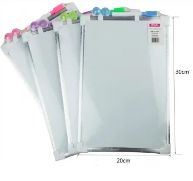 Kidario Double Side Magnetic White Board / Whiteboard (A4 / B4 / A3)