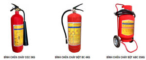 [HCM]Bình PCCC Bình Chữa Cháy Bột BC-8kg Bảo Hành 12 tháng có kệ đựng bình pccc có nội quy pccc