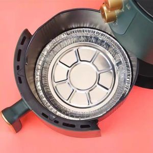 [Có size 18cm và 23cm] Combo Đĩa giấy bạc loại sâu 5cm lót nồi chiên không dầu -BỘ KHAY GIẤY BẠC LÓT NỒI CHIÊN KHÔNG DẦU LÓT LÒ NƯỚNG - Gia dụng đầm Sen