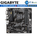 Itw | Gigabyte B550M DS3H AC micro-ATX AM4 DDR4 Ultra Durable Motherboard (rev. 1.7). 