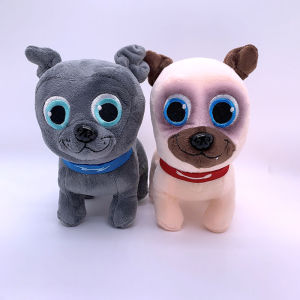 2pcs/Lot 20cm Puppy Dog Pals Plush Toys Bingo and Rolly Animal Dog Plushie Toys Soft Stuffed Dolls for Baby Birthday X-mas Gifts