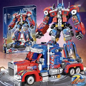 Transformers Optimus Prime Building Block Car Building Block Toy Car Kid Adult Gift DIY Toys