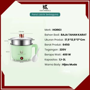 Panci Listrik Mini 450W/Anti Lengket/Hemat Listrik/Untuk Kost & Kantor