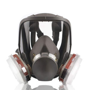 7in1 6800 หน้ากากกันฝุ่น/กันแก๊สด้วย เต็มใบหน้าขนาดใหญ่เครื่องช่วยหายใจใช้กันอย่างแพร่หลายในก๊าซอินทรีย์สีSparyเคมีงานไม้ (สำหรับ6800เครื่องช่วยหายใจ) หน้ากาก 6800 Dust/Gas Mask