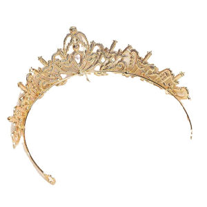 [fenggongshuode] Elegant Girls Tiara Crown For Women Party Wedding Princess Rhinestone Bridal Crown Hair Jewelry