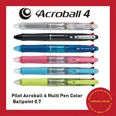 Pilot Acroball 4 Multi Pen Color Ballpoint 0.7 | Lazada PH