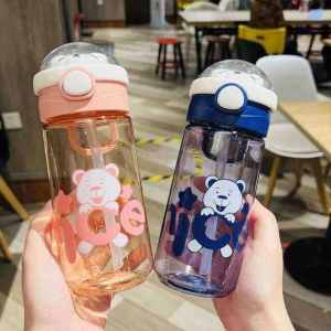 Botol Minum Anak Botol Minum Nice Beruang Lucu Kpasitas 550ml Bpa Free