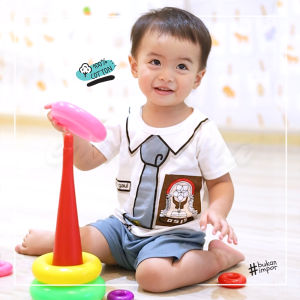 ❤️ setelan anak bayi cowo cewe 1y 2y 3y SMA sekolah Dilan
