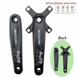 BUCKLOS 40-52T 104BCD MTB Crankset 170mm Bike Crank Single Alloy Chainring Fit 8-12 Speed