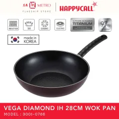HappyCall Noire IH 22cm Deep Frying Pan 4001-0118 | MADE IN KOREA