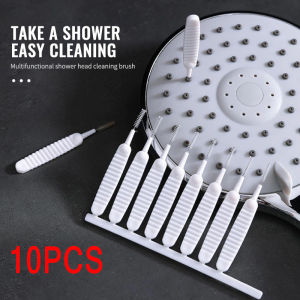 10pcs/set Anti-clogging Small Brush Pore Gap Cleaning Brush Shower Head Cleaning Mobile Phone Hole Cleaning Cleaning Key