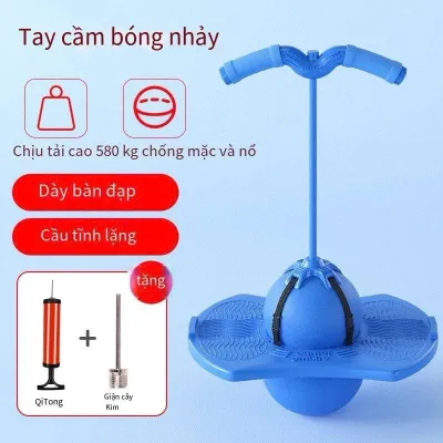 Bóng Nhảy Tăng Chiều Cao Bóng Nảy Cao Su Đàn Hồi Tập Luyện Thể Dục Thể Thao Bóng Nhún Đồ Chơi Vận Động Cho Bé