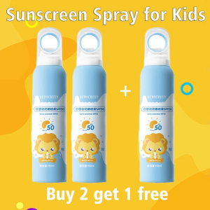 Sunscreen Spray for Kids&Baby 150ml Childrens Sunblock Spray Face and Body SPF 50+PA+++ UV Outdoor Protection Waterproof and Sweat Resistant