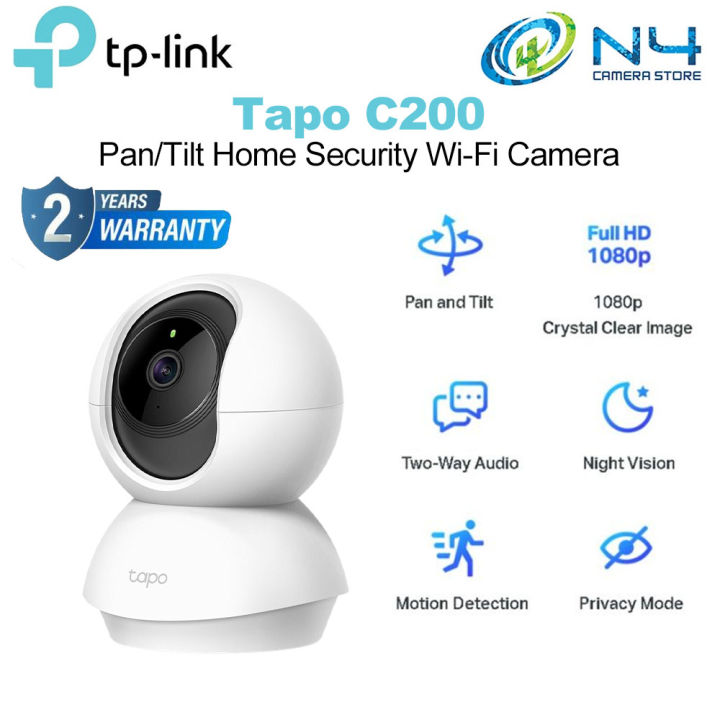 TP Link Tapo C200 Pan Tilt 360 140 Home Security Surveillance IP WiFi