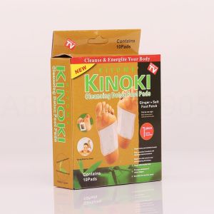 Original Kinoki Foot Patch Pads Efficient Relief Cleansing Detox Foot Pads Herbal CIeansing Patches 1box/10pcs