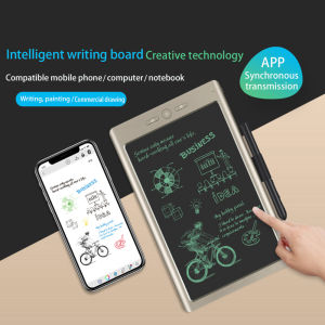 Threetrees 10 inch Intelligent Writing TabletSmart Cloud Notebook Drawing Tablet Synchronous Storage Mobile Phone Built in Bluetooth APP Storage and Coloring Function
