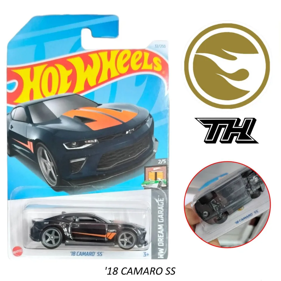 ホットウィール　18 CAMARO SS スーパートレジャーハント　STH โมเดลรถเหล็ก Hotwheels : '18 CAMARO SS ลิขสิทธิ์แท้ ล้อยาง