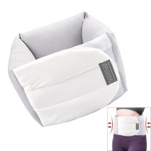 Breathable Fabric Lumbar Pillow Travel Design Waist Cushion for Car Seat Office Chair Sports Injury Prevention
