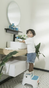 Prince Lionheart Uppy2 Potty and Bath Training Baby Step Stool