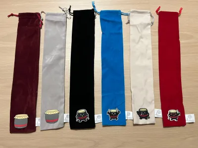 【Drumstick Pouch 鼓棒绒布套 - 中 Size】Drumstick Bag Drumstick Cover MEDIUM SIZE 鼓棍套 鼓棒袋 鼓棒套 鼓棒包 鼓棒的家 Drumstick Pouch Drumstick Bag Drumstick Home