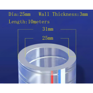 High Pressure Steel Wire Hose Flexible Transparent Pumping Steel Wire Hose