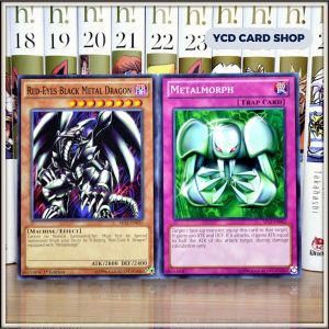 [YCDcardgame] Thẻ bài Yugioh Chính hãng set  Red-Eyes Black Metal Dragon – Common