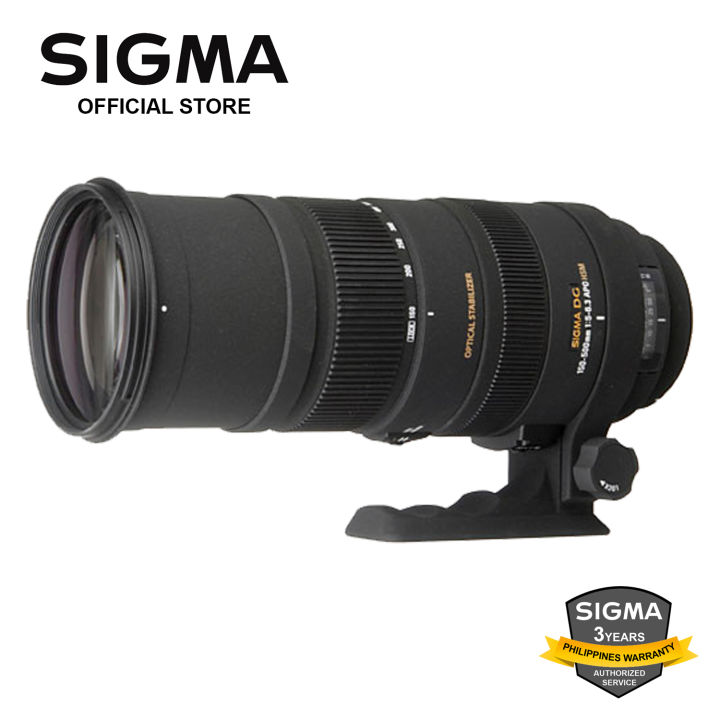 Sigma 150-500mm f5-6.3 APO DG OS HSM Lens for Nikon F | Lazada PH