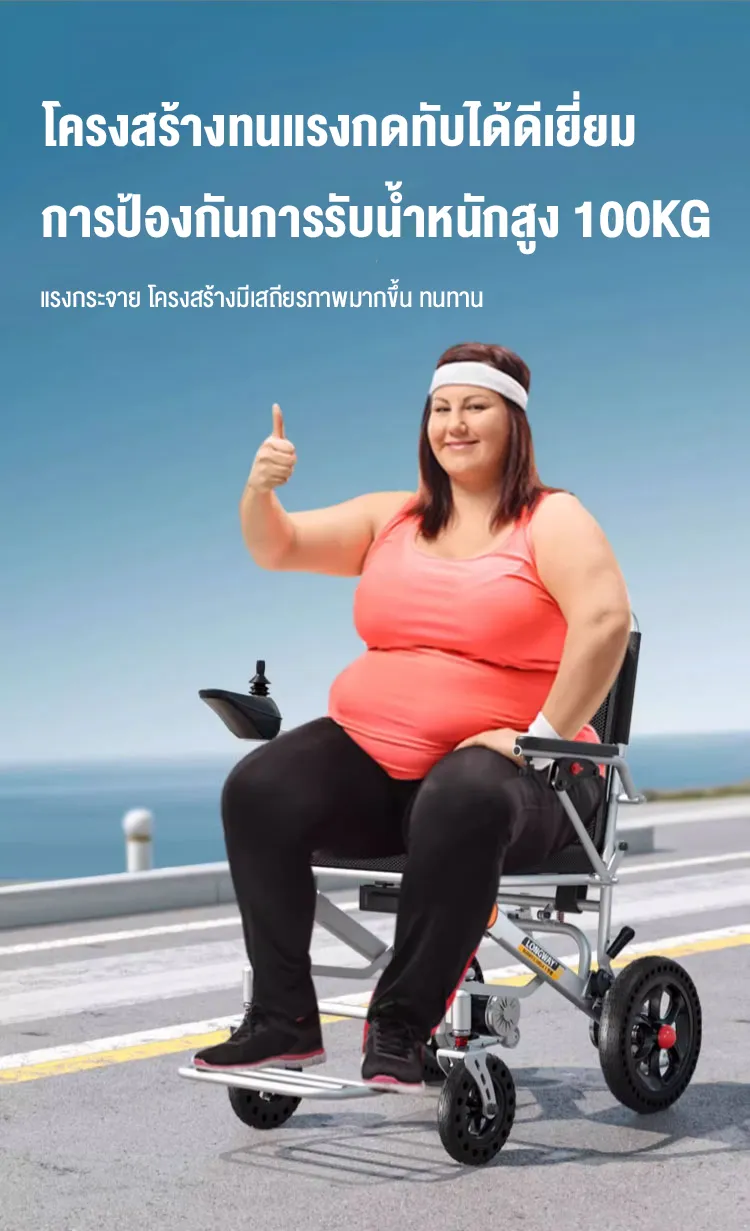 HIMIWAY รถเข็นวีลแชร์ไฟฟ้าสำหรับผู้สูงอายุ รถเข็นไฟฟ้า อัจฉริยะพับอัตโนมัติ น้ำหนักเบา สกู๊ตเตอร์ 4 ล้อสำหรับผู้สูงอายุที่มีความพิการ รถเข็นผู้ป่วยไฟฟ้า wheelchair รถเข็นไฟฟ้าผู้สูงอายุ