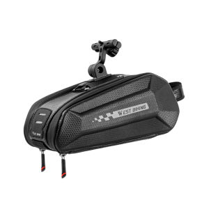 WEST BIKING Túi xe đạp vỏ cứng túi sau đuôi xe 2.6L dung tích lớn ghế xe đạp Túi đạp xe không thấm nước Túi seatpost Túi
